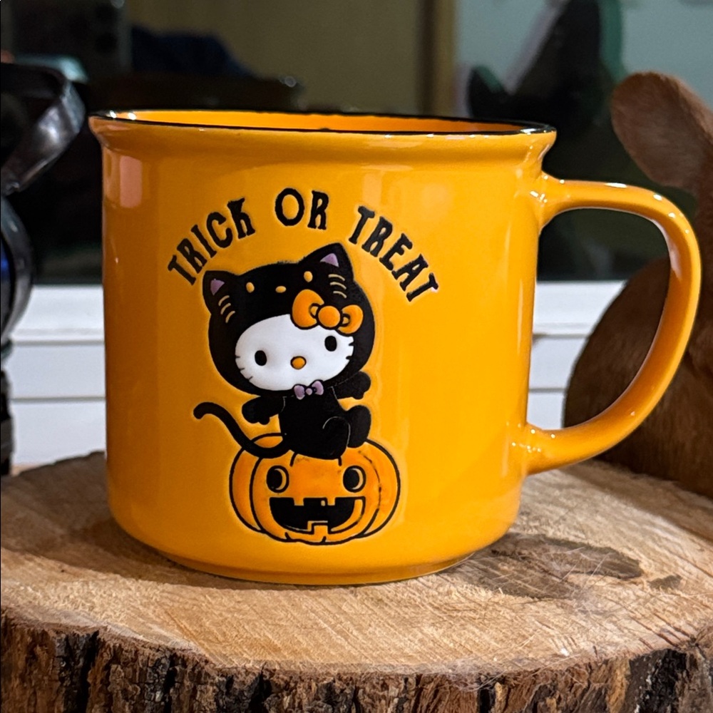 Blue Sky Bright Orange Mug